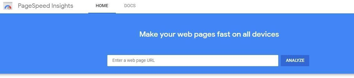 check your website score